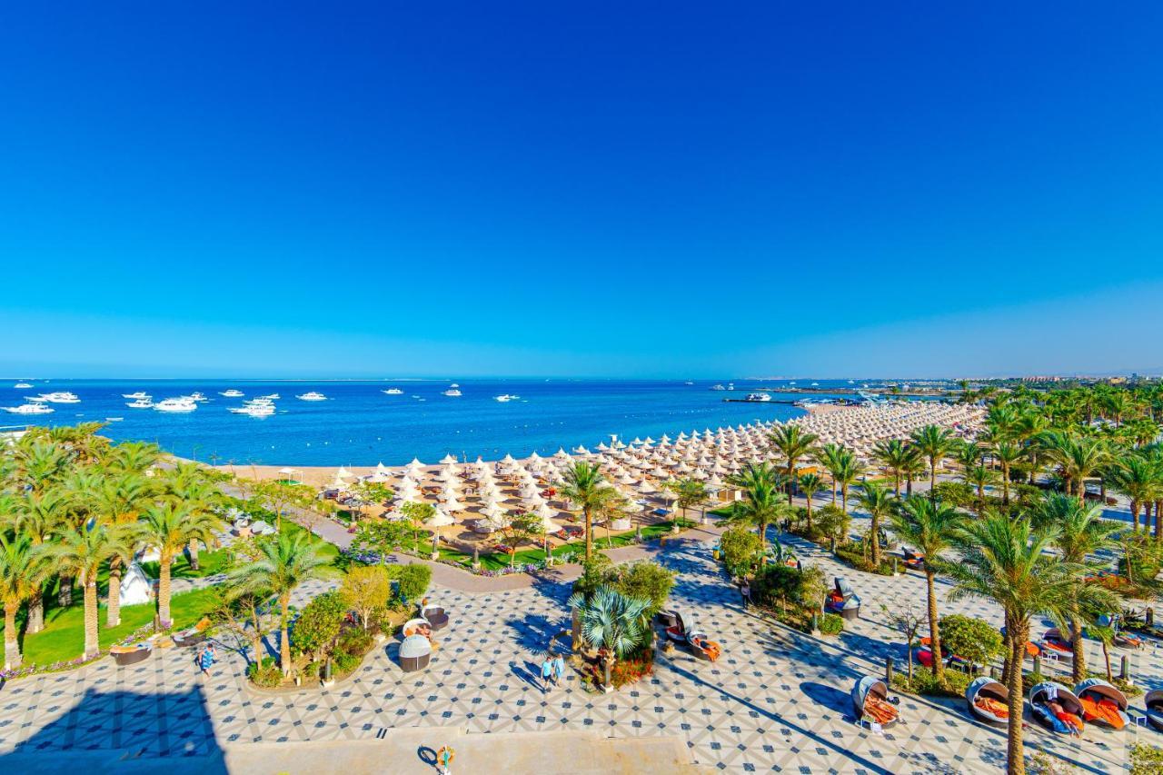 Grand Palace - Couples Only 18 Years Plus (Adults Only) フルガダ エクステリア 写真 Aerial view of the beach